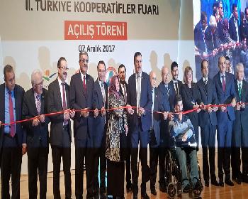 2.türkiye Kooperatifler Fuarı Bugün Ankara’Da Açıldı