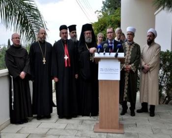 Adadaki Dini Liderler Eide’Nin De Katılımıyla Bir Araya Geldi