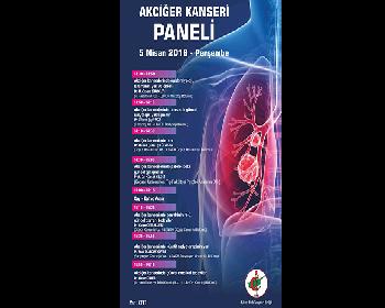 “Akciğer Kanseri” Konulu Panel Düzenleniyor