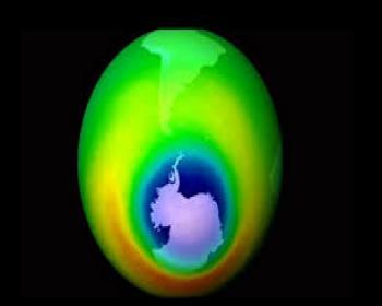 Antarktika'daki Ozon Deliği Küçülüyor