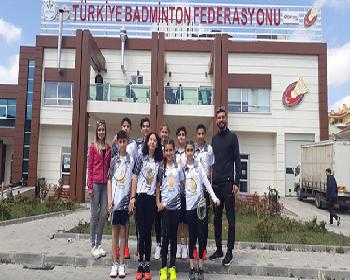 Badmintoncular Türkiye Şampiyonasında