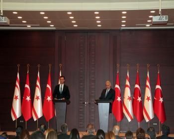 Başbakan Özgürgün Ve Başbakan Yıldırım Ortak Basın Toplantısı Düzenledi
