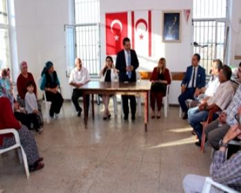 Bayındırlık Ve Ulaştırma Bakanı Dürüst, Alsancak, Sadrazamköy, Kayalar Ve Akdeniz Köylerini Ziyaret Etti 