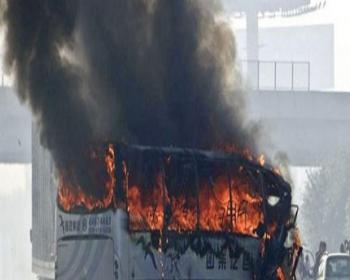 Çin'de Otobüs Kazası: 35 Ölü