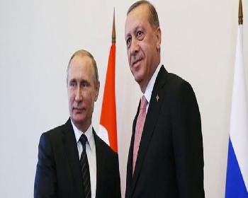 Erdoğan Putin İle Bir Araya Geldi