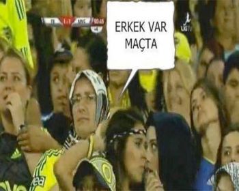Fenerbahçe Sevgisi kadın kılığına soktu
