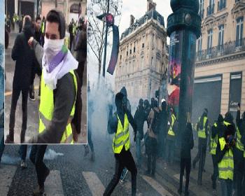 Fransa’Daki Gösterilerde 3’Ü Polis 50’Den Fazla Kişi Yaralandı