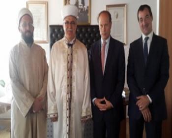 Fransa’Nın Lefkoşa Büyükelçisi, Din İşleri Başkanı Atalay’I Ziyaret Etti
