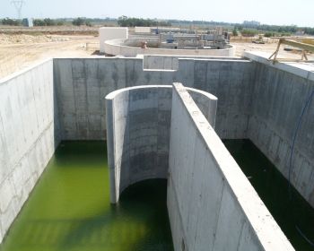 Gazimağusa su arıtma tesisinin yüzde 80 i tamamlandı