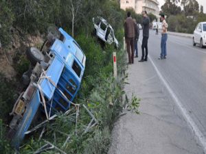 İskele Boğazında trafik kazası