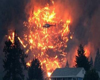Kanada’Daki Orman Yangını Büyüyor