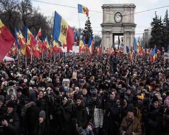Moldova'da Hükümet Karşıtı Eylemler