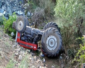 Sipahi’De Traktör Kazası…