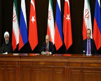 ‘Suriye’ Konulu Türkiye-Rusya-İran Üçlü Zirvesi Başladı