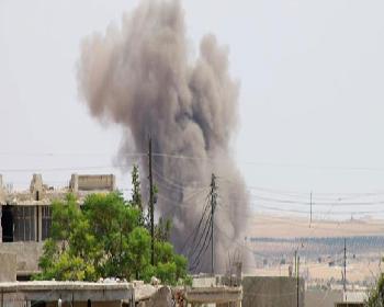Suriye’Nin İdlib Ve Hama İllerinde Hava Saldırıları Sürüyor