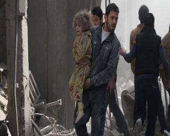 Suriye Rejiminden Doğu Guta'ya Hava Saldırısı