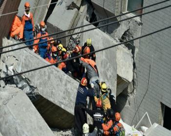 Tayvan'daki Depremde Ölü Sayısı 43’E Yükseldi, 103 Kişi Kayıp