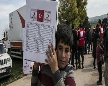 Türkiye Geçen Yıl En Çok İnsani Yardım Yapan Ülke Oldu