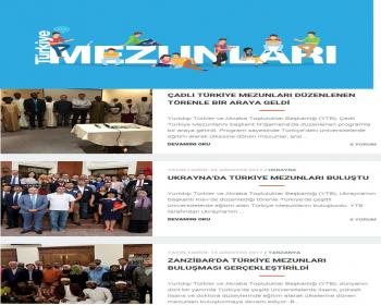 “Türkiye Mezunları Web Sitesi” Yayın Hayatına Başladı