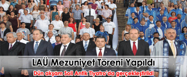 LAÜ Mezuniyet töreni yapıldı