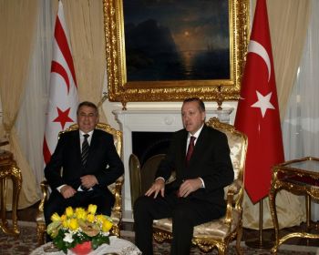 Başbakan Küçük, Erdoğan ile görüştü