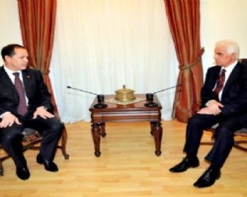 Eroğlu, Gagavuzya Cumurbaşkanı ile Bir Araya Geldi