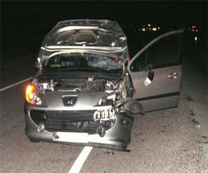 Girne de Trafik kazası