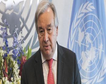 Guterres:liderler Çözüme Ulaşmadaki Bağlılık Ve Kararlılıklarını  Yeniden Teyit Ettiler
