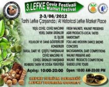 Lefke Ceviz Festivali 2 haziranda başlıyor