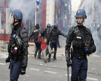 Abd&#39;de Polis Şiddetiyle İlgili Görüntüler