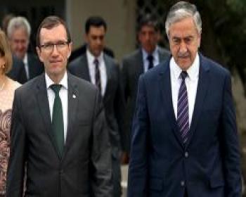 Akıncı İle Eıde Biraraya Geldi