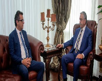 Akıncı İle Erhürman Biraraya Geldi