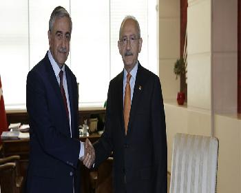 Akıncı, Kılıçdaroğlu&#8217;nu Ziyaret Etti