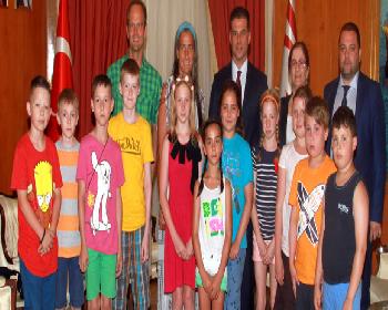 Alman Çocuklar Başbakanlık’Taydı