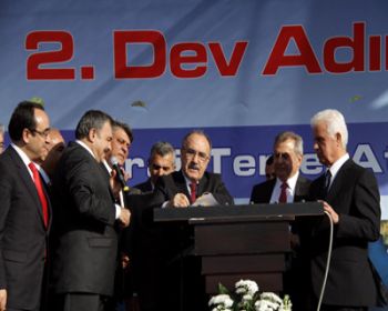 Asrın su projesinin temeli atıldı