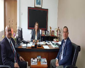 Atatürkçü Yaşam Derneği, Brtk Müdürü Meryem Özkurt’U Ziyaret Etti