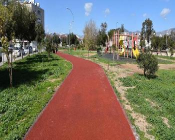 Atık Lastiklerden Elde Edilen Malzeme İle Yürüyüş Yolu