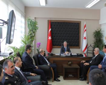 Bakan Evren, Mobese Ve Polis Güvenlik Sistemleri İçin Türkiye’Den Gelen Heyeti Kabul Etti