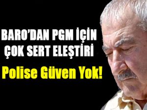 Barodan PGMye Sert Çıkış!