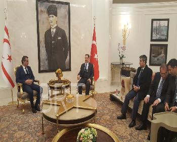 Başbakan Erhürman Ankara&#8217;da