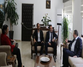 Başbakan Yardımcısı Denktaş, Kıbrıs Türk Ziraat Mühendisleri Odası Heyetini Kabul Etti