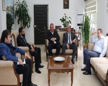 Başbakan Yardımcısı Ve Maliye Bakanı Denktaş, Kamu-Sen Heyetini Kabul Etti