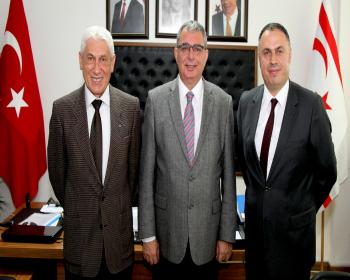 Bayındırlık Çevre Ve Kültür Bakanı Kutlu Evren, Odtü Heyetini Kabul Etti