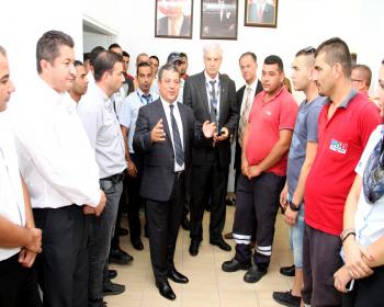 Bayındırlık Ve Ulaştırma Bakanı Dürüst Cas’I Ziyaret Etti