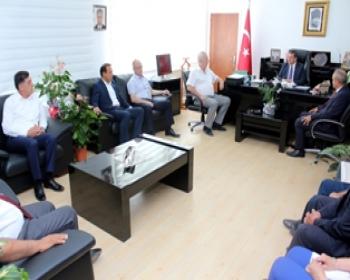 Bayındırlık Ve Ulaştırma Bakanı Dürüst, Karadeniz Kültür Derneği Ve Pegasus Yetkilileri İle Bir Araya Geldi