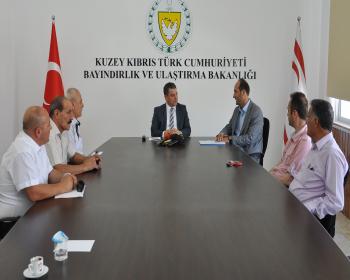 Bayındırlık Ve Ulaştırma Bakanı Dürüst, Taksiciler Birliği’Nden Bir Heyeti Kabul Etti