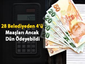 Belediyelerde Seçim Bitti Borç Krizi Başladı.!