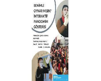 “Benimle Oynar Mısın?” İnteraktif Pandomim Gösterisi Bugün