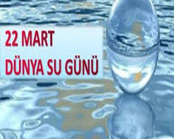 Bugün 22 Mart Dünya Su Günü