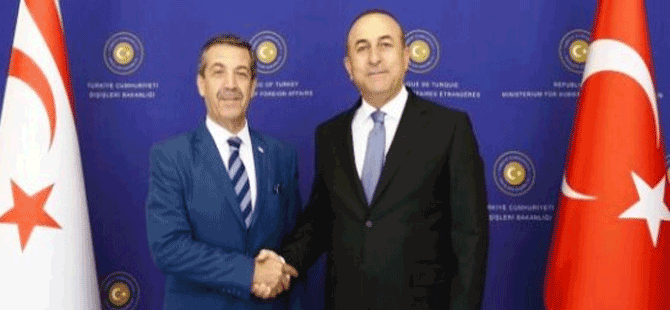 Çavuşoğlu, Ertuğruloğlu İle Görüştü